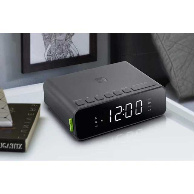 Радіо Muse M-175 DBI DAB+/FM RDS з функцією будильника Black (3700460207205)