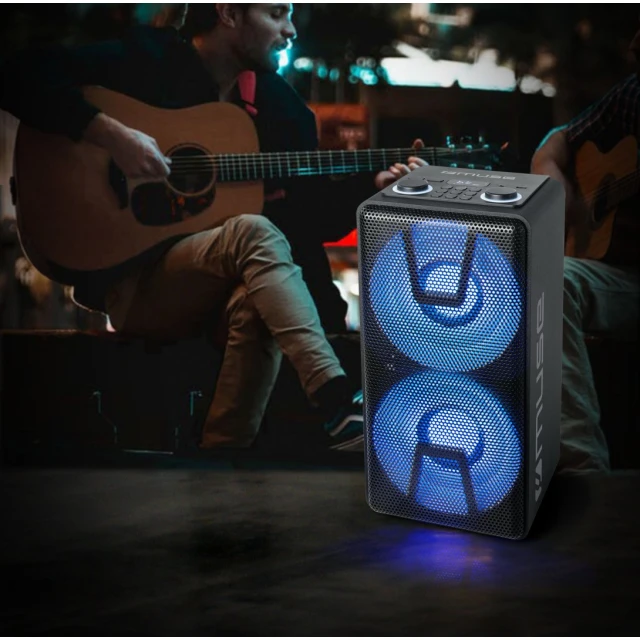 Портативна колонка Muse M-1805 DJ 150 Вт Bluetooth Black (3700460207731)