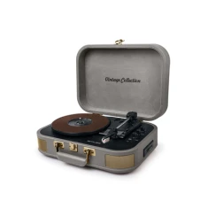 Стереосистема з програвачем Muse MT-201 BTG USB AUX Grey (3700460207861)