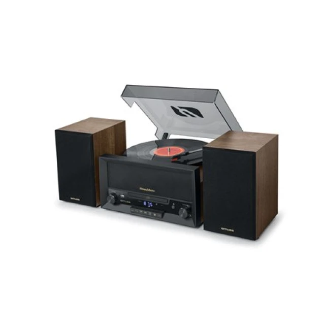 Музичний центр Muse MT-120MB з програвачем вінілу USB AUX (3700460208394)
