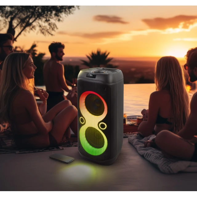 Портативна колонка Muse M-1937 DJ 600 Вт Bluetooth Black (3700460209421)