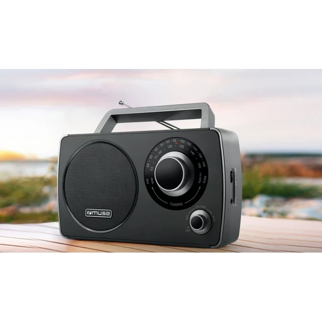 Радіоприймач портативний Muse M-075R AUX (3700460209544)