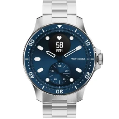 Смарт-годинник Withings ScanWatch Nova 42 мм Blue (3700546708732)