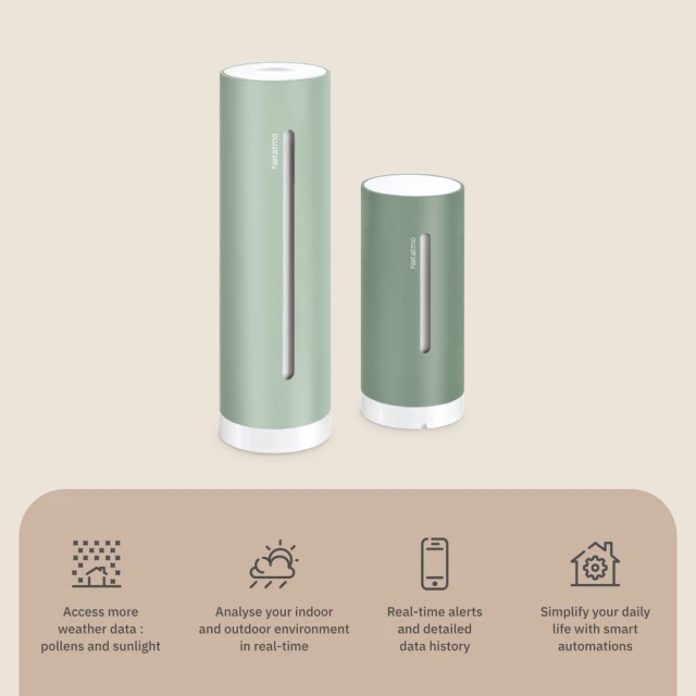 Інтелектуальна метеостанція NETATMO Original NWS-M Mint (3700730506731)