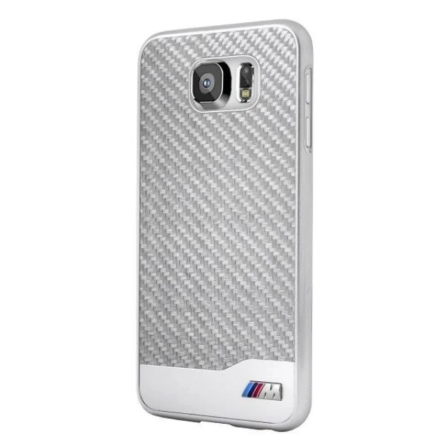 Чохол BMW для Samsung Galaxy S6 G920  Hardcase Silver (BMHCS6MDCS)