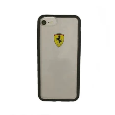 Чохол Ferrari для iPhone 7/8 | SE2020 | SE2022 Hard Case Transparent/Black (FEHCRFP7BK)