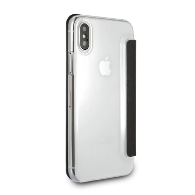 Чохол Karl Lagerfeld Signature Glitter для iPhone X | XS Black (KLFLBKPXKSB)