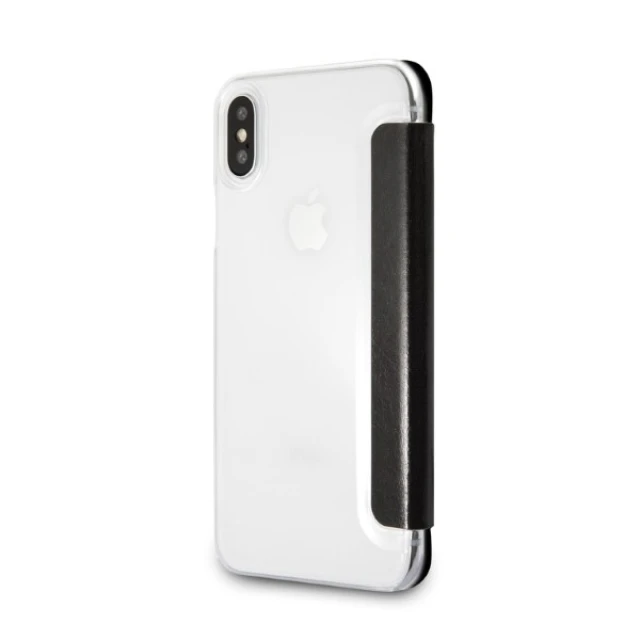 Чохол Karl Lagerfeld Signature Glitter для iPhone X | XS Black (KLFLBKPXKSB)