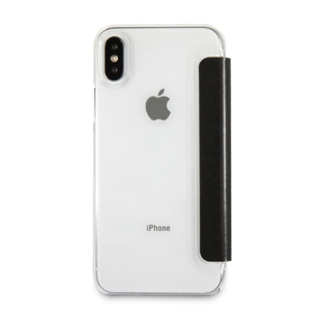 Чохол Karl Lagerfeld Signature Glitter для iPhone X | XS Black (KLFLBKPXKSB)