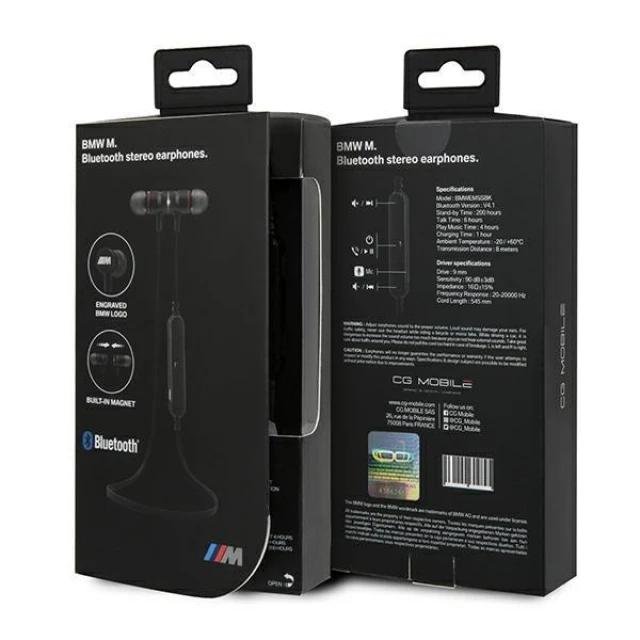 Наушники BMW Electronic Collection Bluetooth Black (CGBTE04)