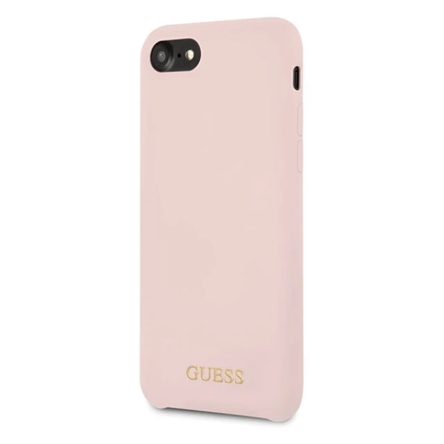 Чохол Guess Silicone для iPhone SE 2022/2020 | 8 | 7 Light Pink (GUHCI8LSGLLP)