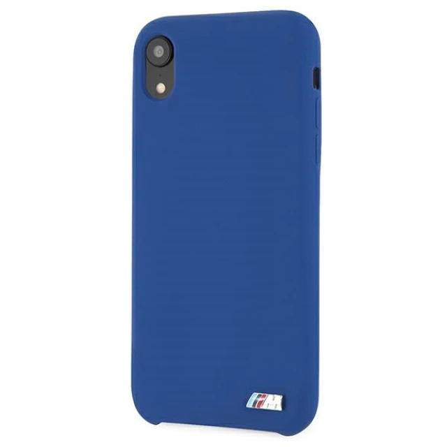 Чохол BMW для iPhone XR Silicone M Collection Navy (BMHCI61MSILNA)