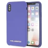 Чохол Karl Lagerfeld Silicone для iPhone X | XS Violet (KLHCPXSLVOG)