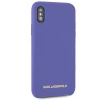 Чохол Karl Lagerfeld Silicone для iPhone X | XS Violet (KLHCPXSLVOG)
