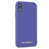 Чохол Karl Lagerfeld Silicone для iPhone XR Violet (KLHCI61SLVOG)