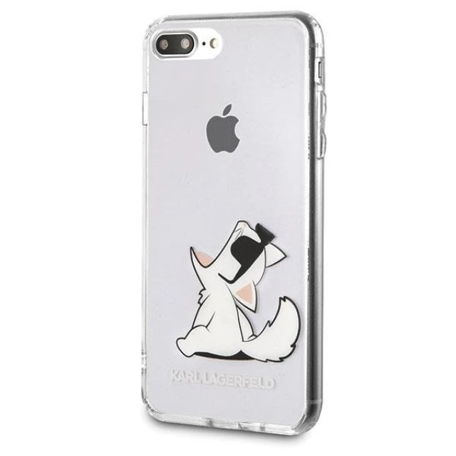 Чехол Karl Lagerfeld Choupette Fun для iPhone 8 Plus/7 Plus Transparent (KLHCI8LCFNRC)