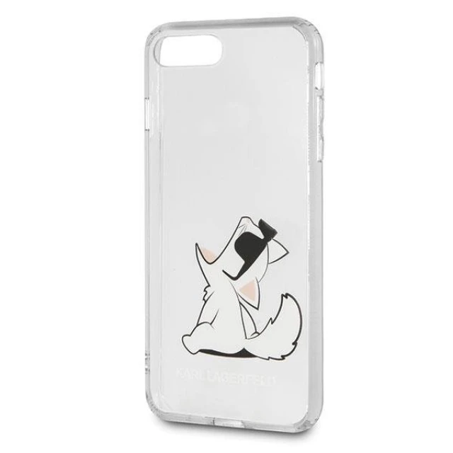 Чехол Karl Lagerfeld Choupette Fun для iPhone 8 Plus/7 Plus Transparent (KLHCI8LCFNRC)