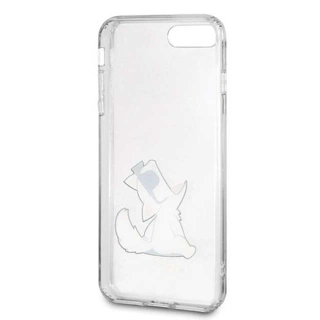 Чехол Karl Lagerfeld Choupette Fun для iPhone 8 Plus/7 Plus Transparent (KLHCI8LCFNRC)