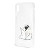 Чохол Karl Lagerfeld Choupette Fun для iPhone XS Max Transparent (KLHCI65CFNRC)
