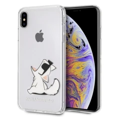 Чохол Karl Lagerfeld Choupette Fun для iPhone XS Max Transparent (KLHCI65CFNRC)