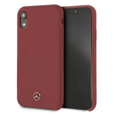 Чохол Mercedes для iPhone XR Silicone Line Red (MEHCI61SILRE)