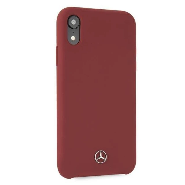 Чохол Mercedes для iPhone XR Silicone Line Red (MEHCI61SILRE)