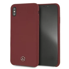 Чохол Mercedes для iPhone XS Max Silicone Line Red (MEHCI65SILRE)