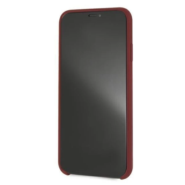 Чохол Mercedes для iPhone XS Max Silicone Line Red (MEHCI65SILRE)