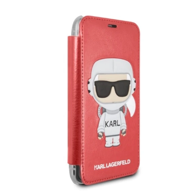 Чохол Karl Lagerfeld Karl Space Cosmonaut для iPhone X | XS Red (KLFLBKPXKSCORE)