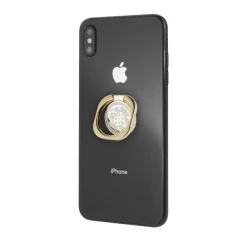 Кільце-тримач для смартфона Guess Ring 4G для White/Gold (GURSEQGWH)