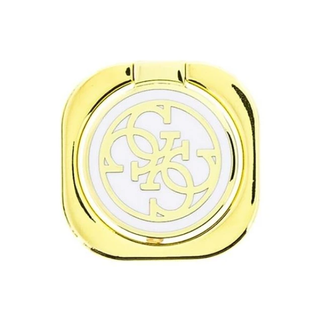 Кільце-тримач для смартфона Guess Ring 4G для White/Gold (GURSEQGWH)