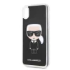 Чохол Karl Lagerfeld Ikonik Glitter для iPhone XS Max Black (KLHCI65ICGBK)