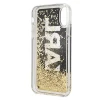 Чохол Karl Lagerfeld Iconic Karl Glitter для iPhone XS/X Black (KLHCPXKAGBK)