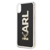 Чохол Karl Lagerfeld Karl Logo Glitter для iPhone XS Max Black (KLHCI65KAGBK)