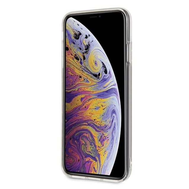 Чохол Karl Lagerfeld Karl Logo Glitter для iPhone XS Max Black (KLHCI65KAGBK)