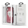 Чохол Karl Lagerfeld Iconic Glitter Karl's Head для iPhone X | XS Red (KLHCPXDLHRE)