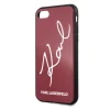 Чохол Karl Lagerfeld Signature Glitter для iPhone SE 2020/8/7 Red (KLHCI8DLKSRE)