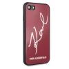 Чохол Karl Lagerfeld Signature Glitter для iPhone SE 2020/8/7 Red (KLHCI8DLKSRE)