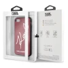 Чохол Karl Lagerfeld Signature Glitter для iPhone SE 2020/8/7 Red (KLHCI8DLKSRE)
