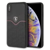 Чехол Ferrari для iPhone XS Max Off Track Victory Black (FEOVEHCI65BK)