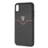 Чехол Ferrari для iPhone XS Max Off Track Victory Black (FEOVEHCI65BK)