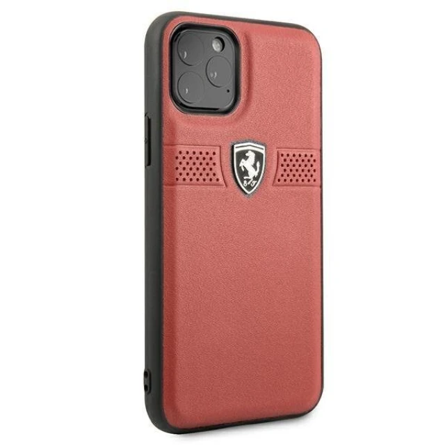 Чохол Ferrari для iPhone 11 Pro Off Track Leather Red (FEOBAHCN58RE)
