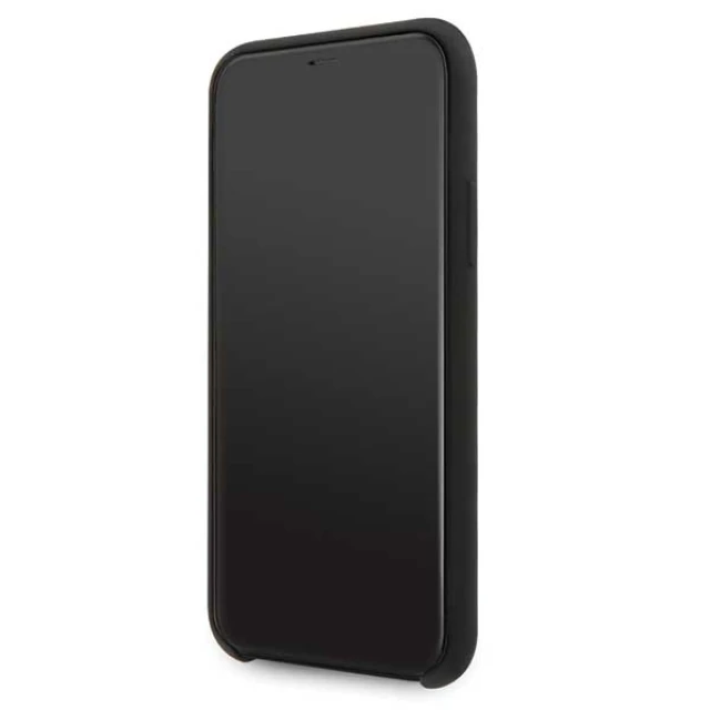 Чохол Ferrari для iPhone 11 Pro Max Silicone Black (FESSIHCN65BK)