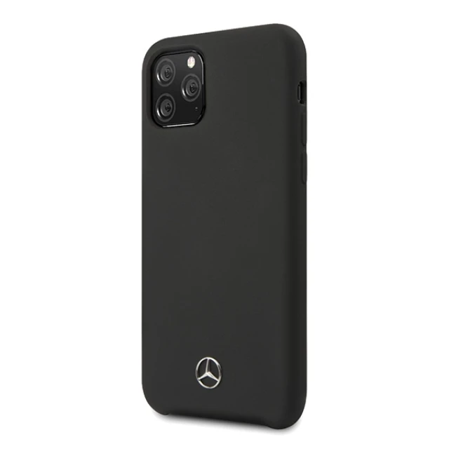 Чохол Mercedes Silicone Line для iPhone 11 Pro Black (MEHCN58SILBK)