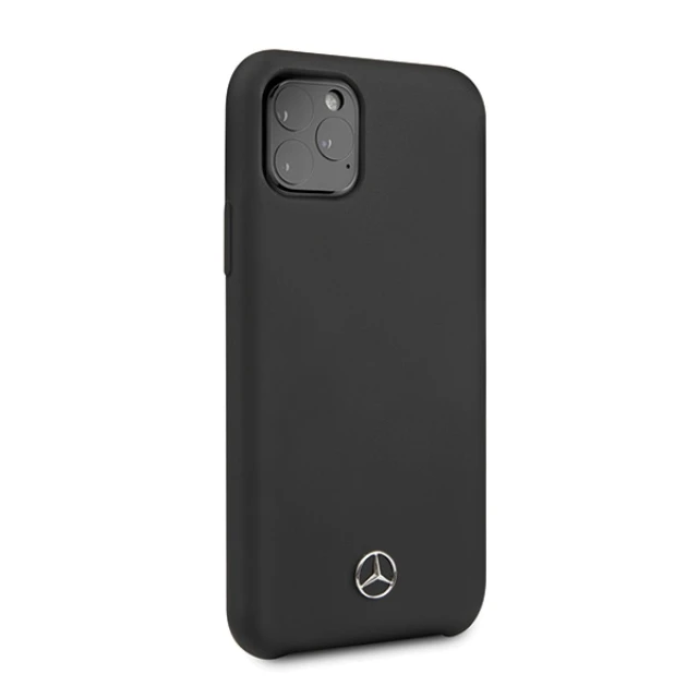 Чохол Mercedes Silicone Line для iPhone 11 Pro Black (MEHCN58SILBK)