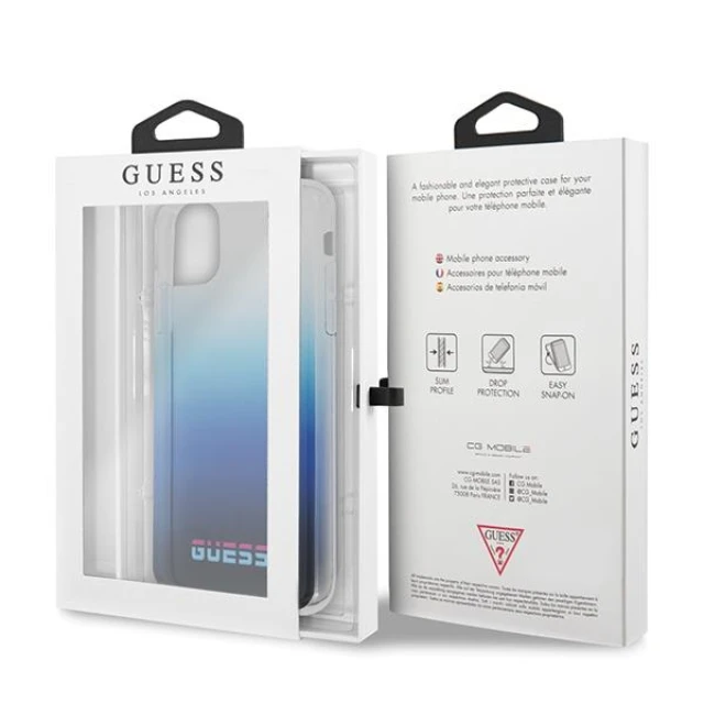 Чохол Guess California для iPhone 11 Pro Max Blue (GUHCN65DGCNA)