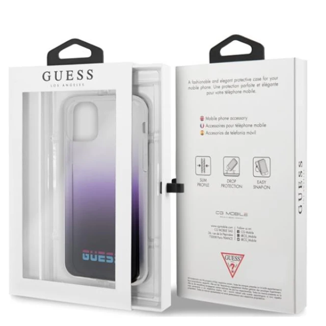 Чохол Guess California для iPhone 11 Pro Max Violet (GUHCN65DGCPI)