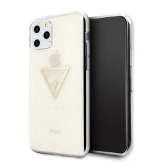 Чехол Guess Glitter Triangle для iPhone 11 Pro Gold (GUHCN58SGTLGO)
