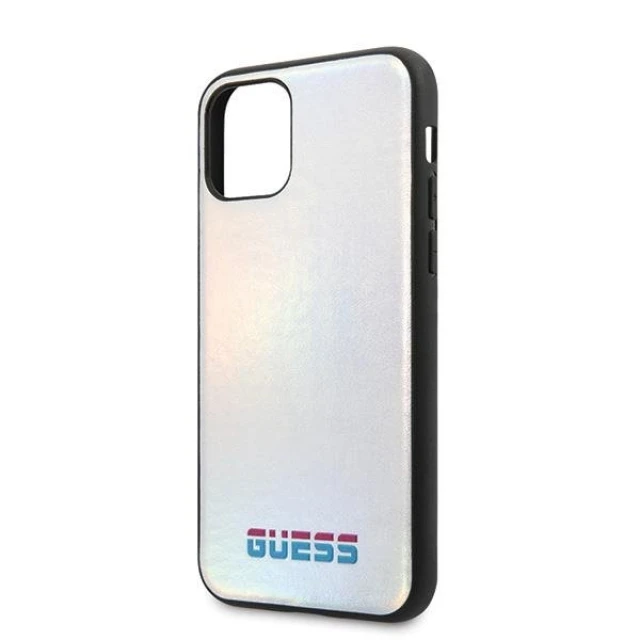 Чехол Guess Iridescent для iPhone 11 Pro Silver (GUHCN58BLD)