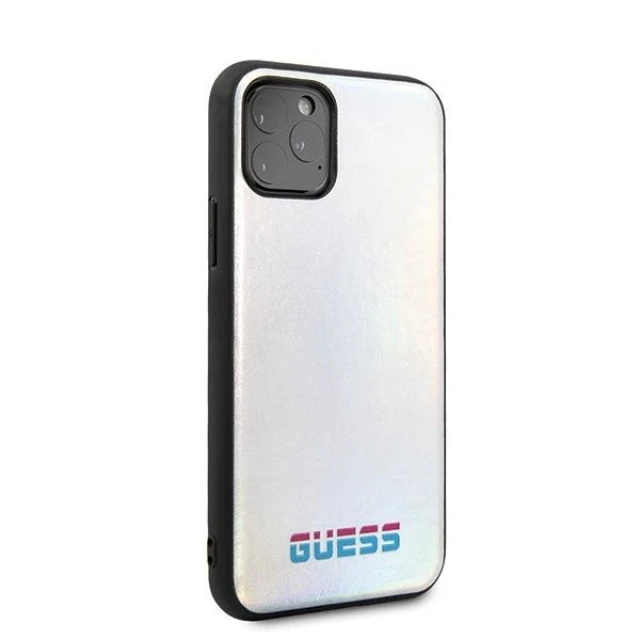 Чехол Guess Iridescent для iPhone 11 Pro Silver (GUHCN58BLD)